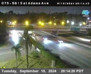 SB 15 at Adams Ave (On Ramp)