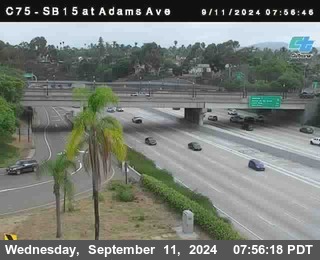 SB 15 at Adams Ave (On Ramp)