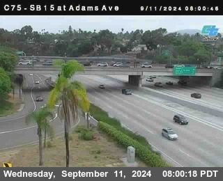 SB 15 at Adams Ave (On Ramp)