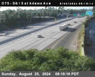 SB 15 at Adams Ave (On Ramp)