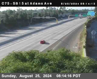 SB 15 at Adams Ave (On Ramp)