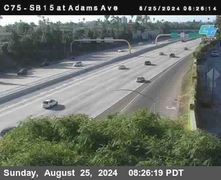 SB 15 at Adams Ave (On Ramp)