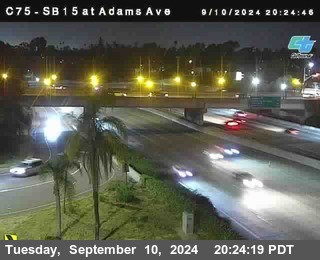 SB 15 at Adams Ave (On Ramp)