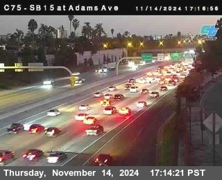 SB 15 at Adams Ave (On Ramp)