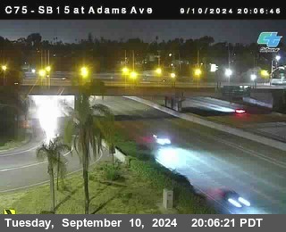 SB 15 at Adams Ave (On Ramp)