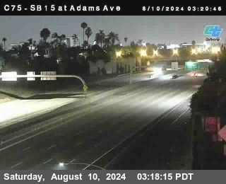 SB 15 at Adams Ave (On Ramp)