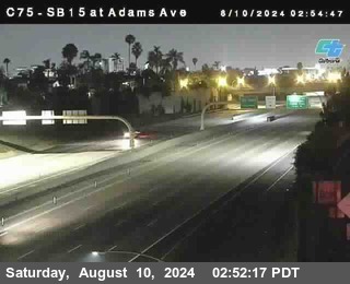 SB 15 at Adams Ave (On Ramp)