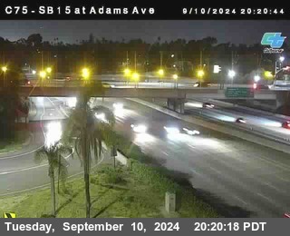 SB 15 at Adams Ave (On Ramp)