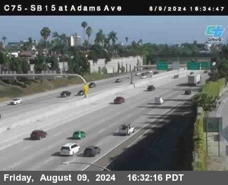 SB 15 at Adams Ave (On Ramp)