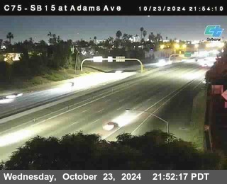 SB 15 at Adams Ave (On Ramp)