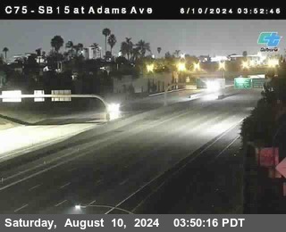 SB 15 at Adams Ave (On Ramp)