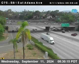 SB 15 at Adams Ave (On Ramp)