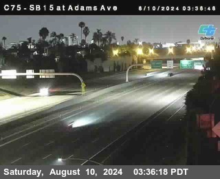 SB 15 at Adams Ave (On Ramp)