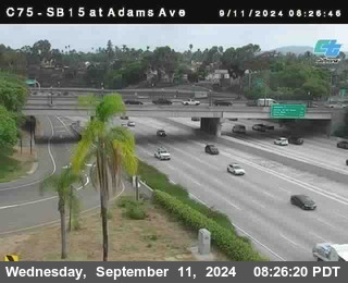 SB 15 at Adams Ave (On Ramp)