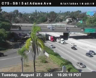 SB 15 at Adams Ave (On Ramp)