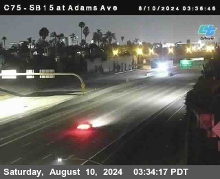 SB 15 at Adams Ave (On Ramp)