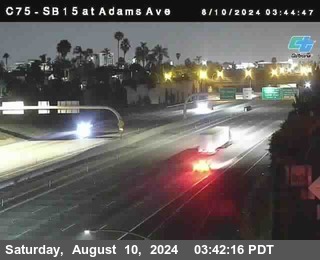 SB 15 at Adams Ave (On Ramp)