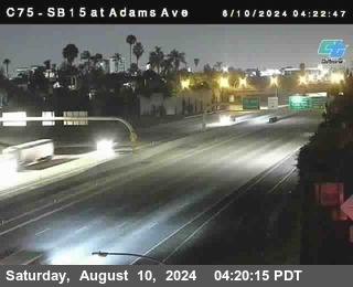 SB 15 at Adams Ave (On Ramp)