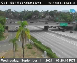 SB 15 at Adams Ave (On Ramp)