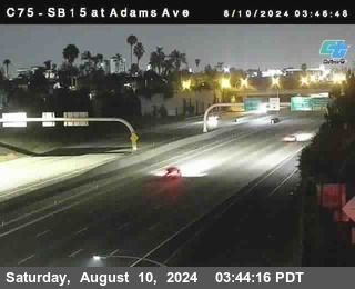 SB 15 at Adams Ave (On Ramp)