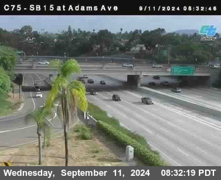 SB 15 at Adams Ave (On Ramp)