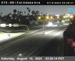 SB 15 at Adams Ave (On Ramp)