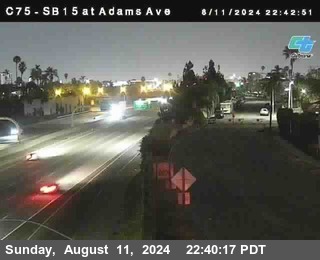 SB 15 at Adams Ave (On Ramp)