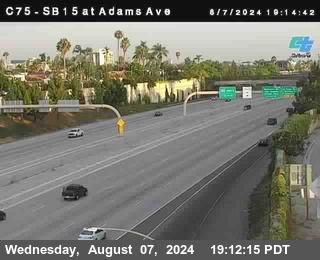 SB 15 at Adams Ave (On Ramp)