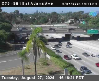 SB 15 at Adams Ave (On Ramp)