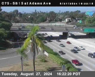 SB 15 at Adams Ave (On Ramp)