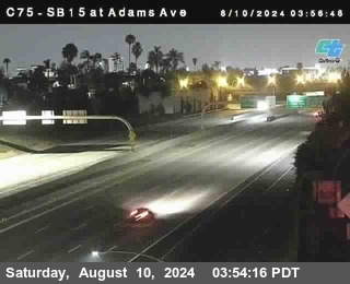 SB 15 at Adams Ave (On Ramp)