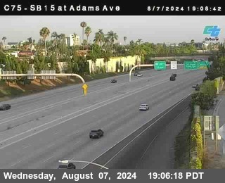 SB 15 at Adams Ave (On Ramp)