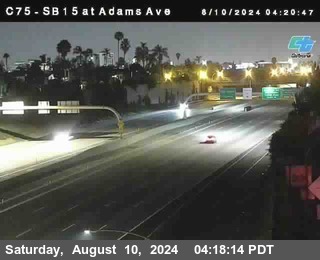 SB 15 at Adams Ave (On Ramp)