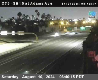 SB 15 at Adams Ave (On Ramp)