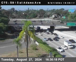 SB 15 at Adams Ave (On Ramp)