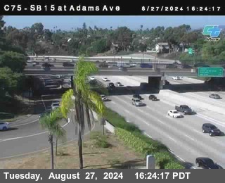 SB 15 at Adams Ave (On Ramp)