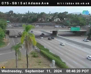 SB 15 at Adams Ave (On Ramp)