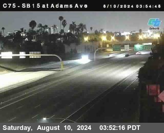 SB 15 at Adams Ave (On Ramp)