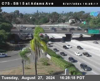 SB 15 at Adams Ave (On Ramp)