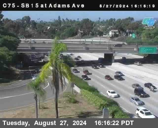 SB 15 at Adams Ave (On Ramp)