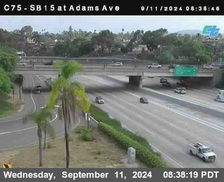 SB 15 at Adams Ave (On Ramp)