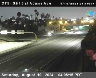 SB 15 at Adams Ave (On Ramp)