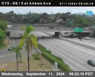 SB 15 at Adams Ave (On Ramp)