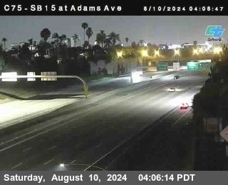 SB 15 at Adams Ave (On Ramp)