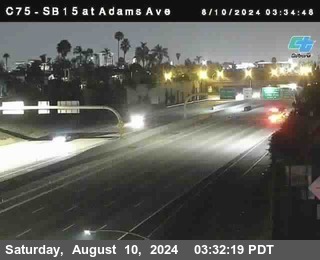 SB 15 at Adams Ave (On Ramp)