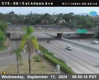 SB 15 at Adams Ave (On Ramp)