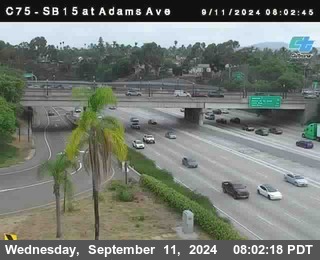 SB 15 at Adams Ave (On Ramp)