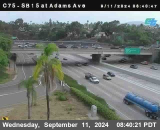 SB 15 at Adams Ave (On Ramp)