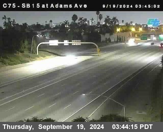 SB 15 at Adams Ave (On Ramp)