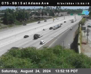 SB 15 at Adams Ave (On Ramp)